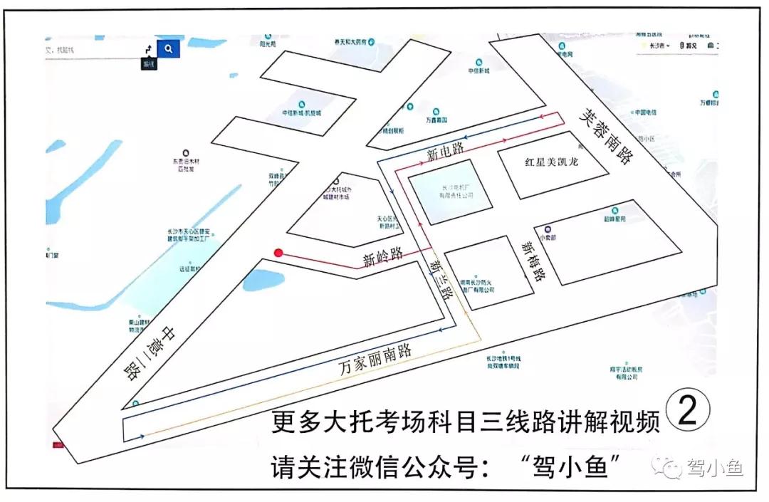 复盛考场最新版路线图详解